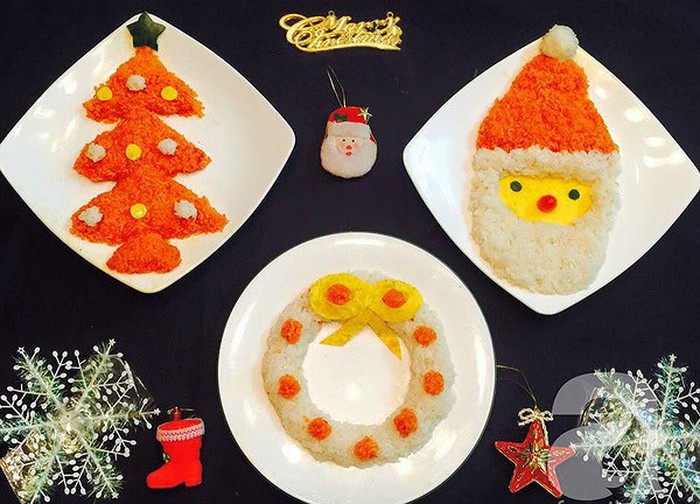 Kỹ năng trang trí món ăn để đưa không khí Giáng sinh vào bàn ăn ...