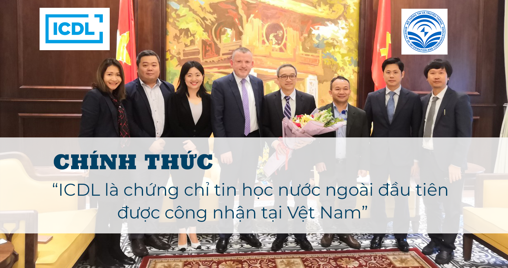 Chứng chỉ tin học quốc tế ICDL được công nhận tại Việt Nam